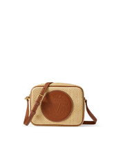 Raffia Click Crossbody