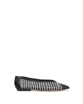 Bancroft Woven Leather Flat