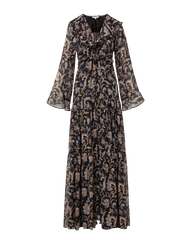 Akara Silk Maxi Dress