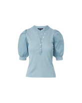 Coralee Puff-Sleeve Tee