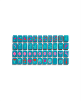 Botanical Mahjong Tile Set