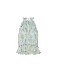 Renee Pleated Halter Top