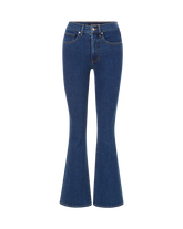 Beverly Loafer Length Skinny-Flare Jean