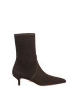 Lisa Stretch Kitten-Heel Ankle Boot
