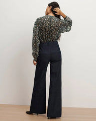 Lollie Floral Button-Down Blouse