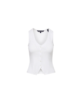 Hoorne Button-Down Tank Top