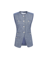 Tamara Linen Vest