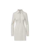 Capelle Half-Zip Mini Dress