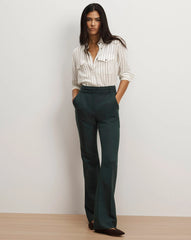 Saku Striped Button-Down Shirt