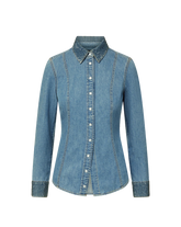 Eddie Embellished Chambray Shirt