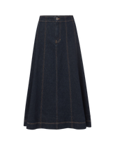 Alix Denim Midi Skirt