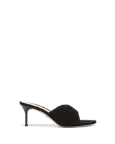 Tullia Suede Mid-Heel Sandal