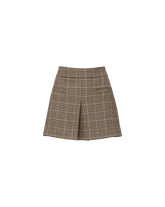 Pavaline Houndstooth Mini Skirt