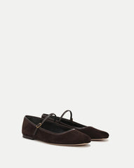 Ellie Suede Flat