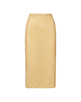 Allora Beaded Midi Skirt