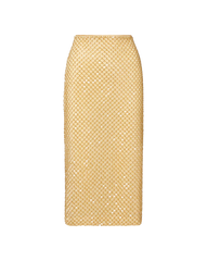 Allora Beaded Midi Skirt