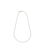 Enamel Bead Chain Necklace