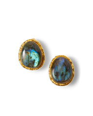 Macaroon Labradorite Earring