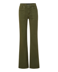 Crosbie Patch Pocket Slim Wide-Leg Pant