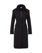 Stryder Double-Breasted Dickey Coat