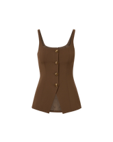 Liana Button-Up Vest