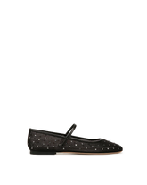 Ellie Crystal Mesh Flat