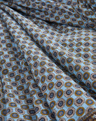 Lana Scarf-Print Midi Dress