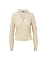 Issa Knit Long-Sleeve Polo