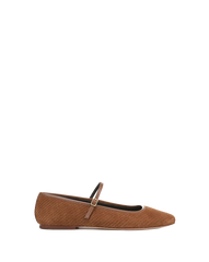 Ellie Corduroy Suede Flat