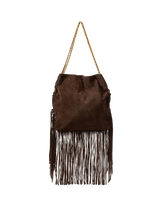 Large Fringe Veronica Beard Slouch Bag