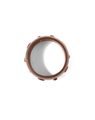 Wood Embellished Bangle