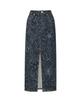Devorah Denim Maxi Skirt