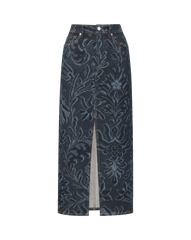 Devorah Denim Maxi Skirt
