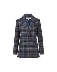 Oria Plaid Dickey Jacket