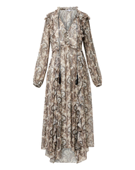 Lilith Silk Maxi Dress