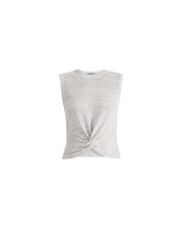 Kellen Twist-Front Sweater