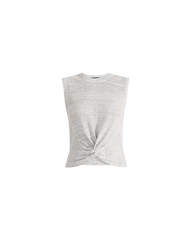 Kellen Twist-Front Sweater