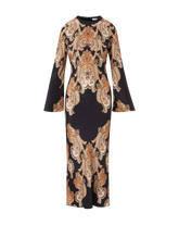 Lupita Paisley Maxi Dress