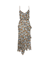 Avenel Silk Midi Dress
