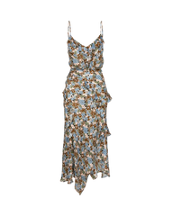 Avenel Silk Midi Dress