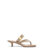 Salva Dash Kitten-Heel Sandal