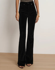 Beverly Velvet Skinny-Flare Pant