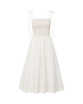 Kaela Smocked Midi Dress