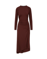 Theodora Ruched Midi Dress