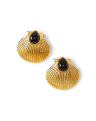 Shell Gold Earrings