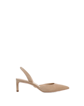 Caroline Suede Slingback Pump