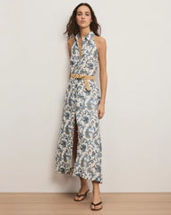Mackey Paisley Midi Dress