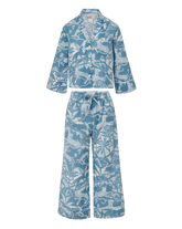 Long-Sleeve Cotton Pajama Set