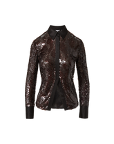 Matty Sequin Button-Down Shirt