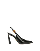 Callie Leather Slingback Pump